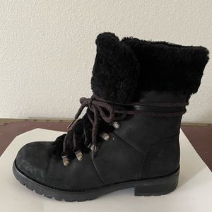 Ugg black hiking boots